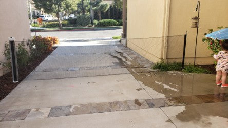Kidkusion Inc. Retractable Driveway Guard | Driveway and Playtime Safety | Visual Barrier